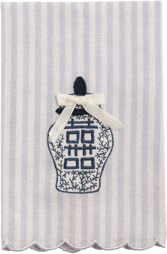 JINGER JAR TOPIARY TOWEL