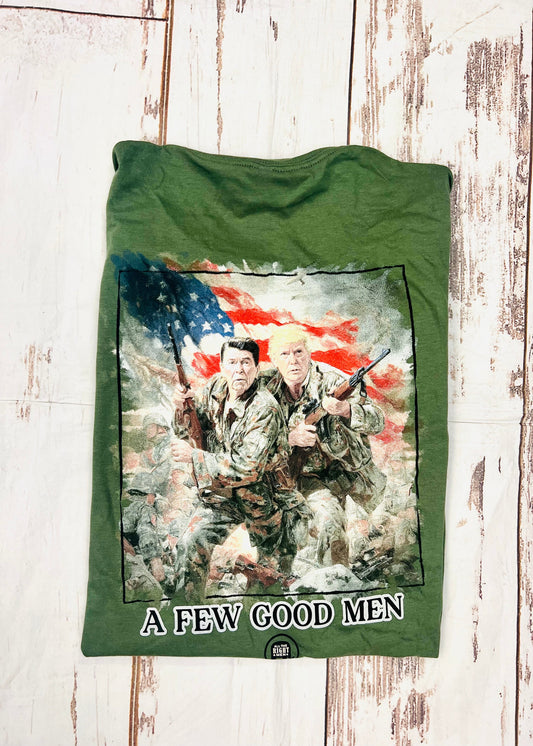 A FEW GOOD MEN TRUMP T-SHIRT - CHIP OFF