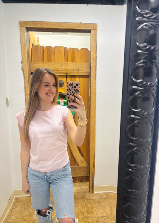 LUCY TOP - SOFT PINK