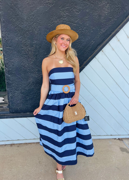 ANDY DRESS - NAVY