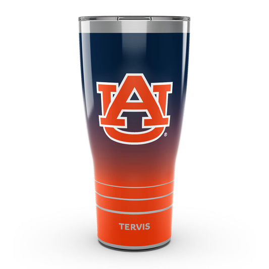 AUBURN TIGERS OMBRE 30 OUNCE