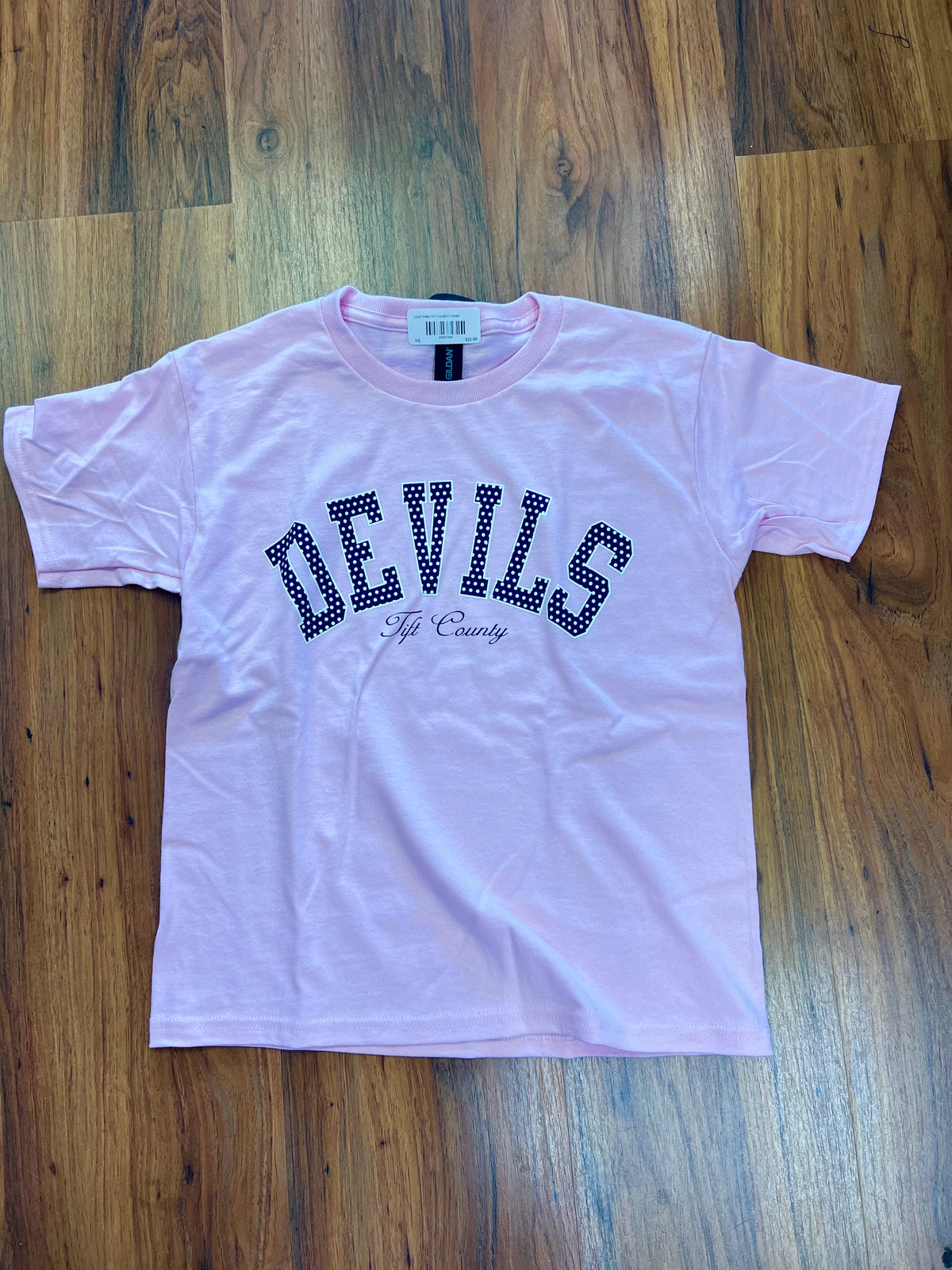 LIGHT PINK TIFT COUNTY TSHIRT