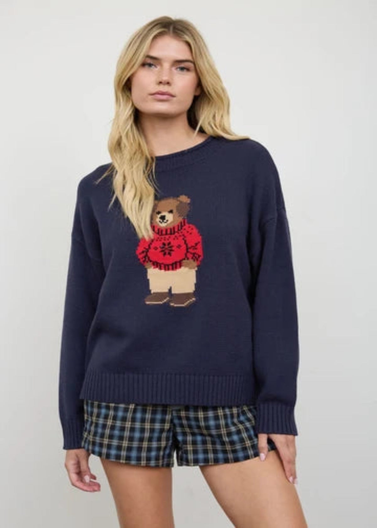 CHLOE TOP - NAVY