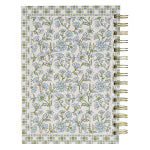 JOURNAL SPIRAL BLUE FLORAL STRENGTH AND DIGNITY PROV 31:25