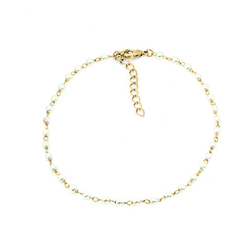 PEARL ANKLET - GOLD