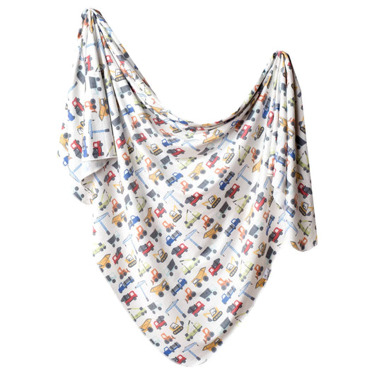 KNIT BLANKET-DIESEL
