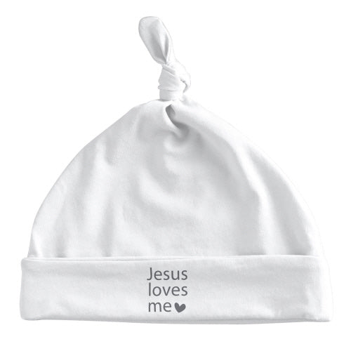 KNOTTED HAT-JESUS LOVES ME