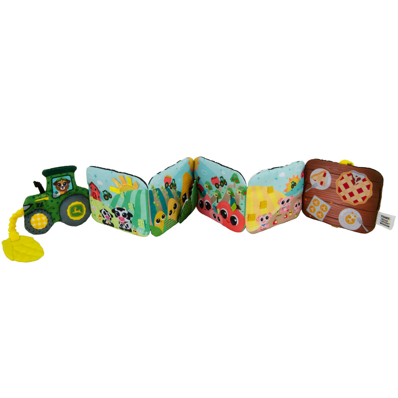 Lamaze & John Deere Farm to Table Journey – Sensory Toy – Folding Soft Book