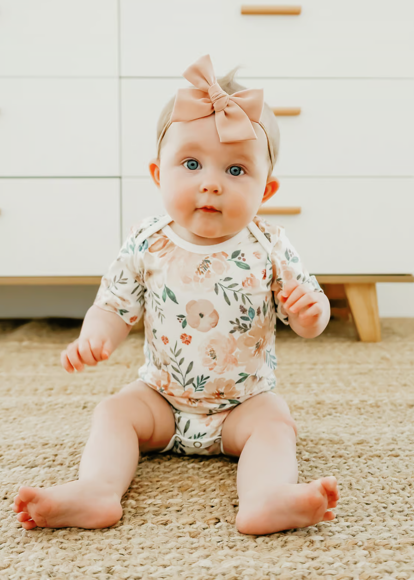 AUTUMN SHORT SLEEVE BODYSUIT-AUTUMN : 0-3MO