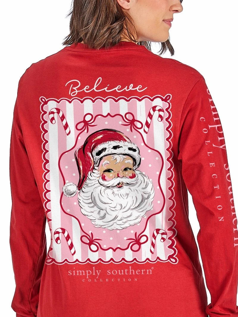 SANTA LONG SLEEVE - RED