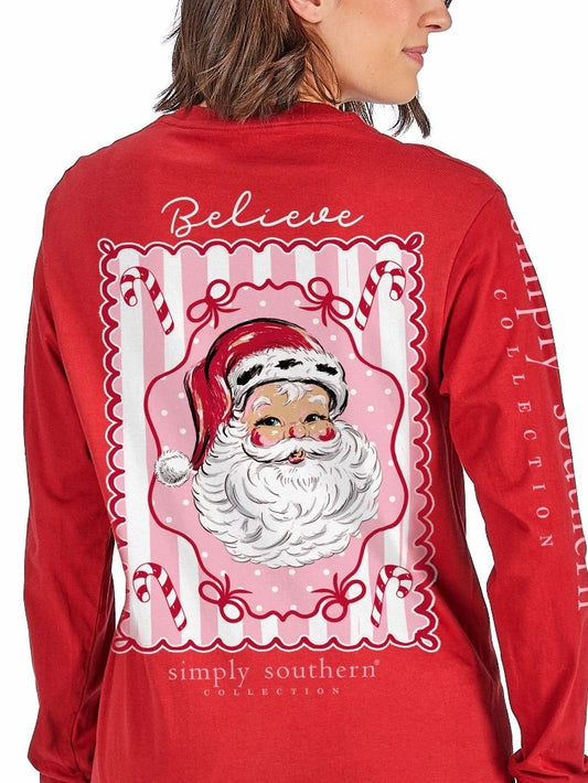 SANTA LONG SLEEVE - RED