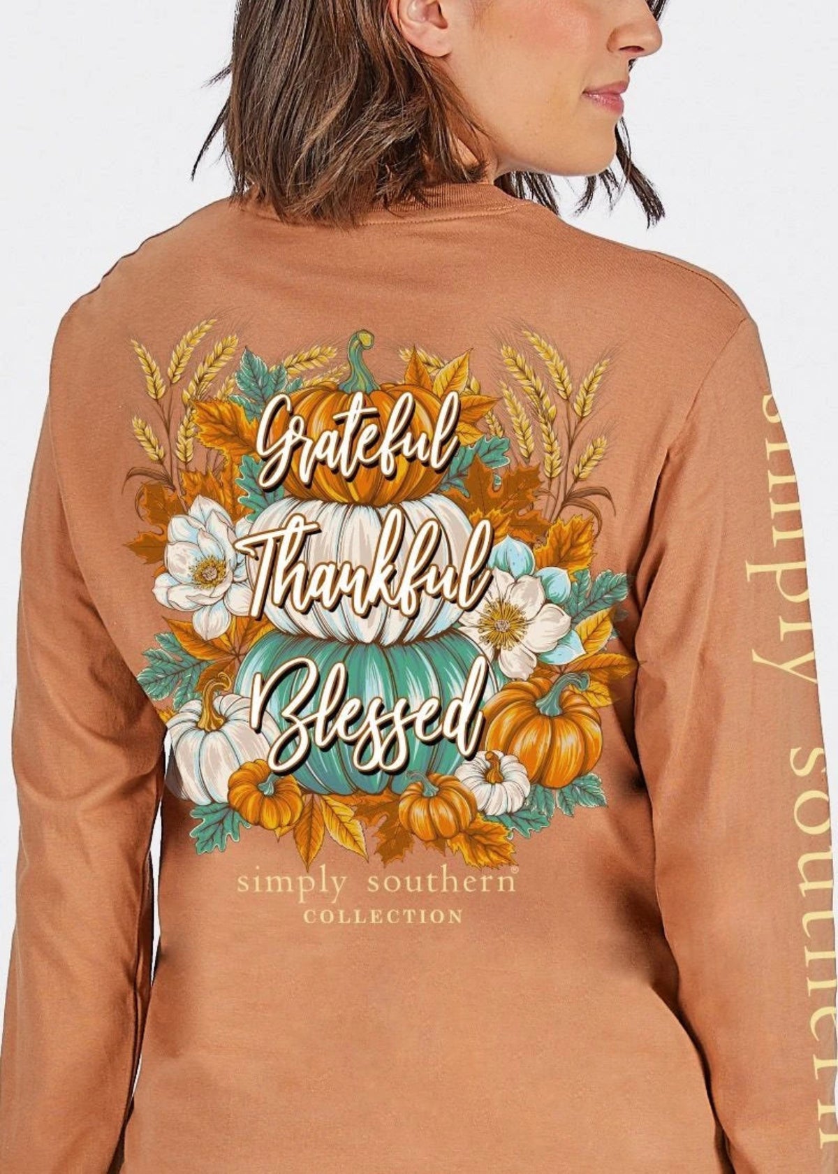THANKFUL LS - CHESTNUT