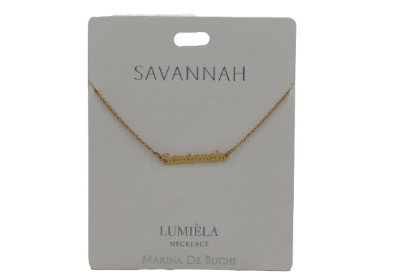 LUMIELA NECKLACE- SAVANNAH