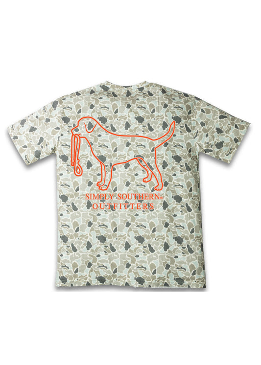 DOG LOGO TEE - CAMOSLD