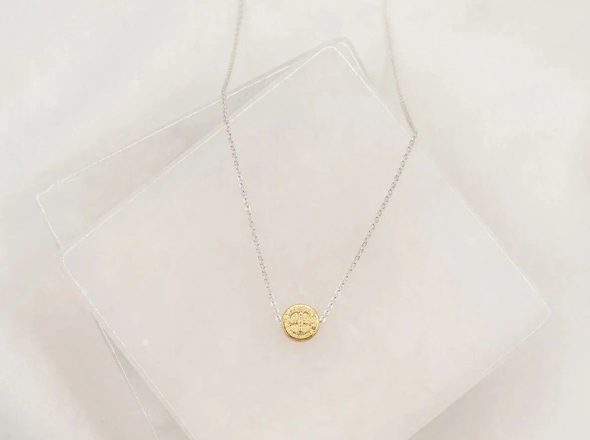 BENEDICTINE PETITE NECKLACE-GOLD