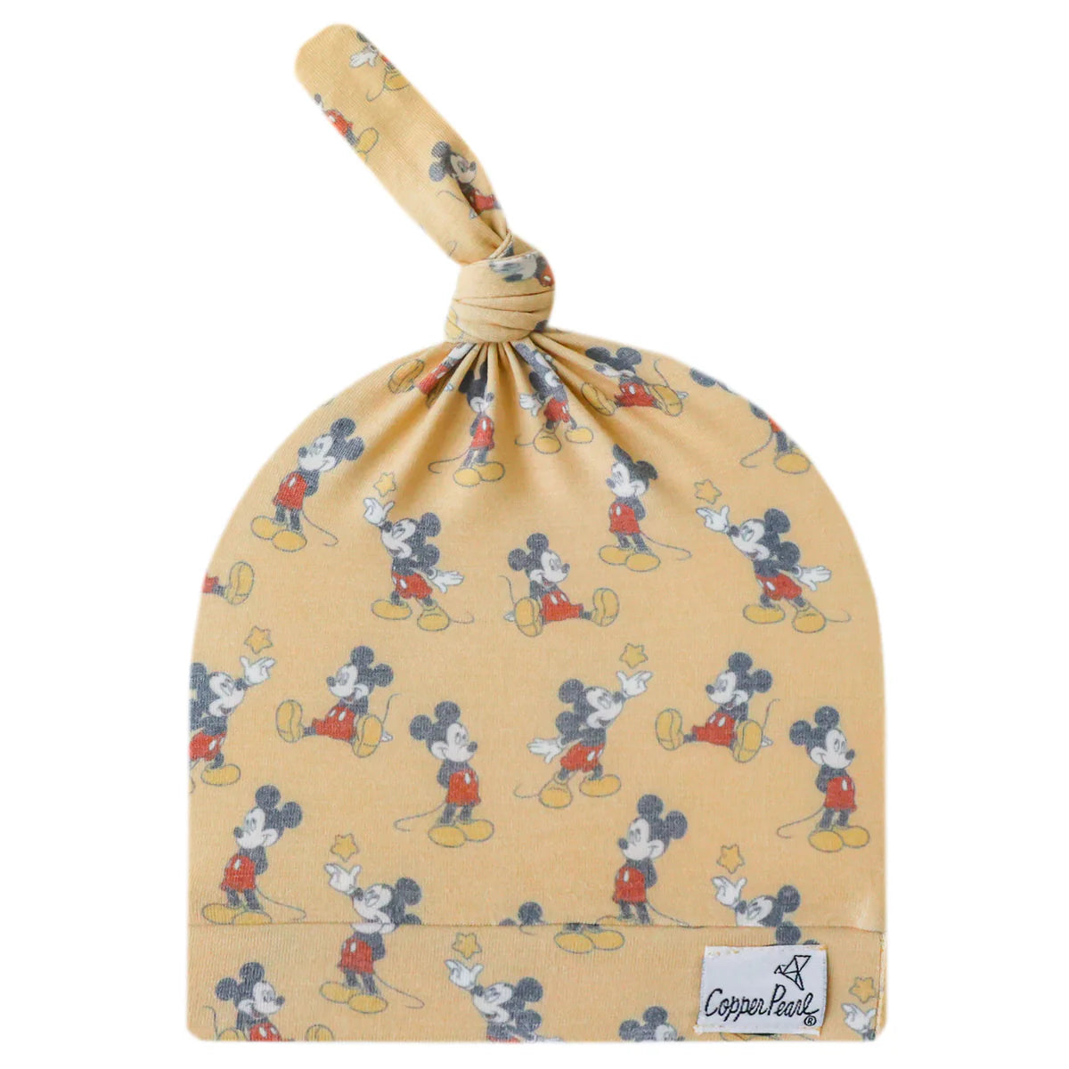 Mickey Mouse Top Knot Hat 0-4mo