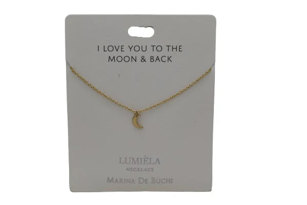 LUMIELA NECK-CRESCENT MOON