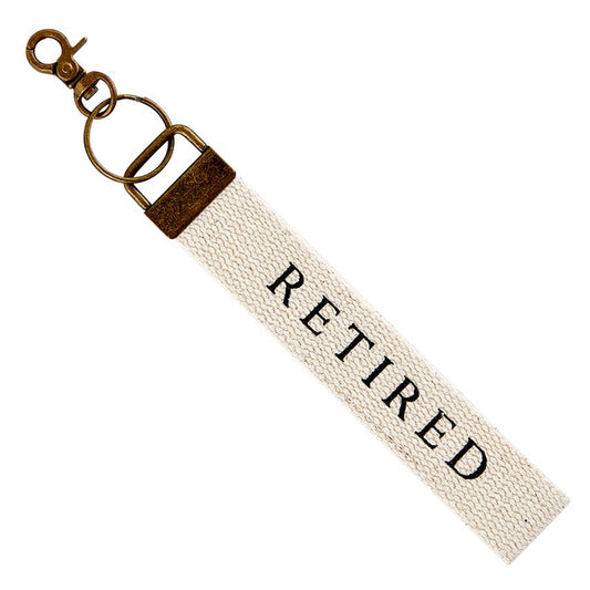 CANVAS KEYCHAIN-RETIRED