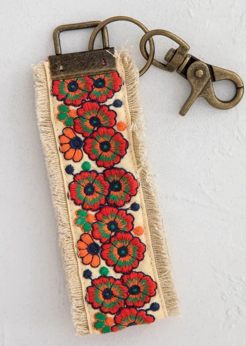 EMBROIDERED KEY FOB