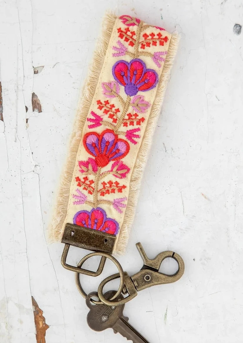 EMBROIDERED KEY FOB