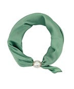 PEARL SCARF CHOKER - MINT