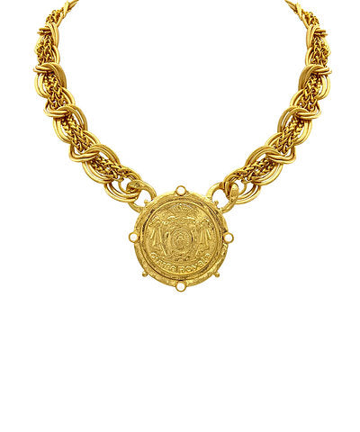 COIN NECKLACE - GOLD