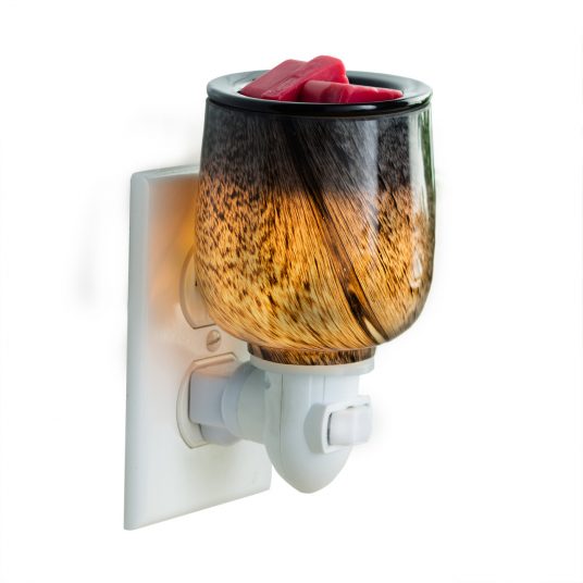 Pluggable Fragrance Warmer Obsidian 2 Piece