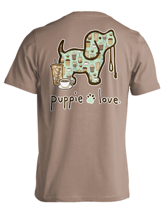 PUPPIE LOVE- COFFEE PATTERN