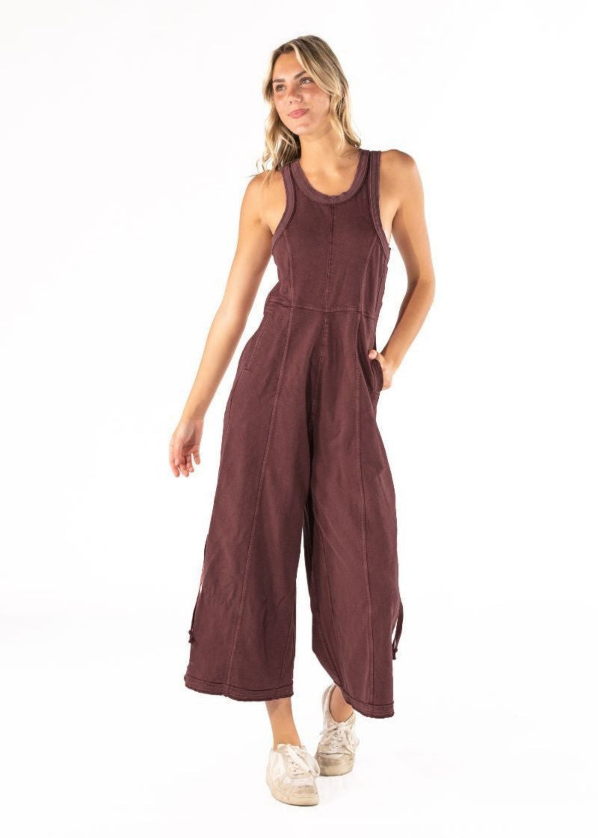 VIVIAN JUMPSUIT - UMBER