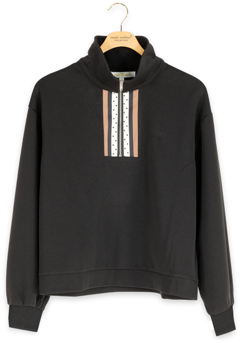 LOUNGE TOP - BLACK