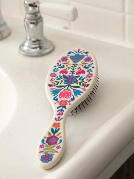 WET/DRY DETANGLING BRUSH: CREAM