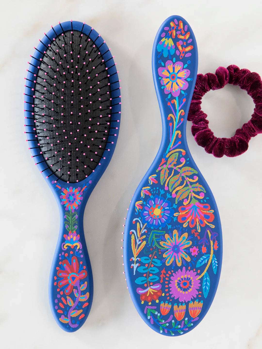 WET/DRY DETANGLING BRUSH:NAVY