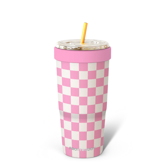 TO-GO BUDDY - PINK CHECKERED
