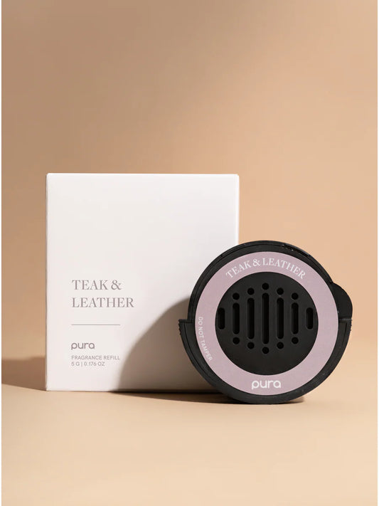 PURA CAR TEAK AND LEATHER SCENT