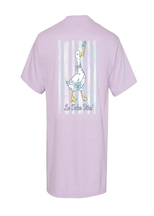 THE SWEET LIFE TSHIRT - ORCHID