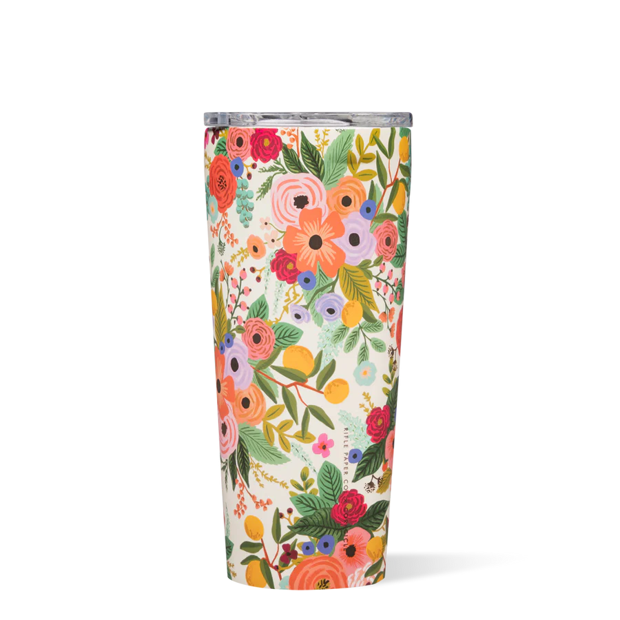 TUMBLER- GARDEN PARTY CREAM 24OZ