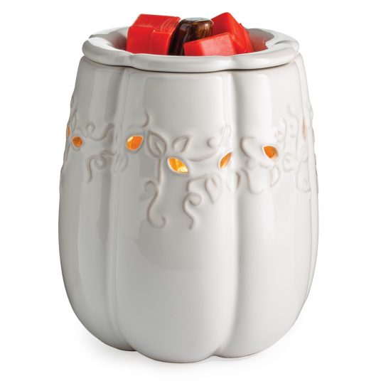 ILLUMINATION FRAGRANCE WARMER WHITE PUMPKIN