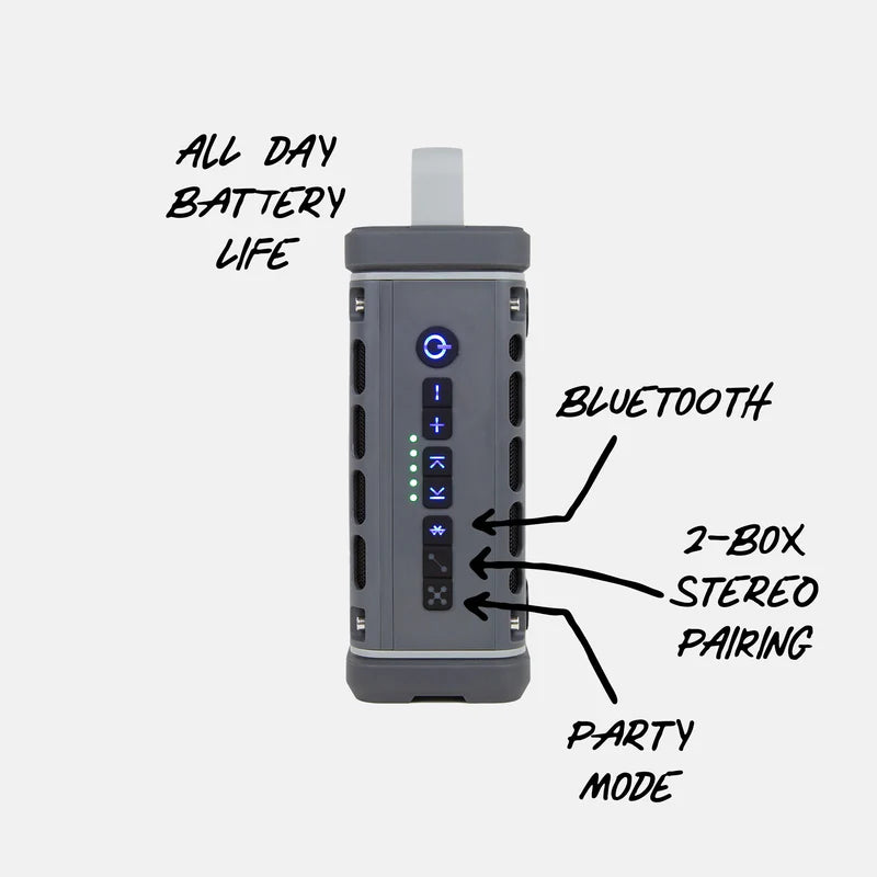 TURTLEBOX RANGER - GRAY