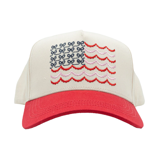 HAT- FLAG BOW