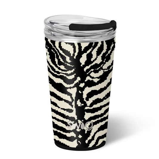 ZEBRA PARTY CUP 24 OUNCE