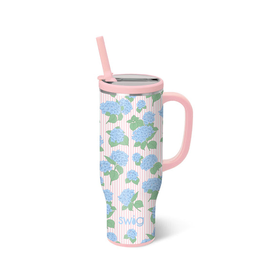 MEGA MUG 30oz - HYDRANGEAS
