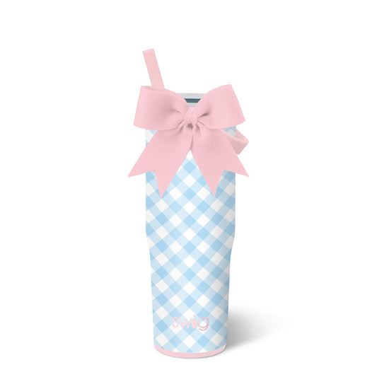 LEAKPROOF TO-GO TUMBLER 30oz - GINGHAM