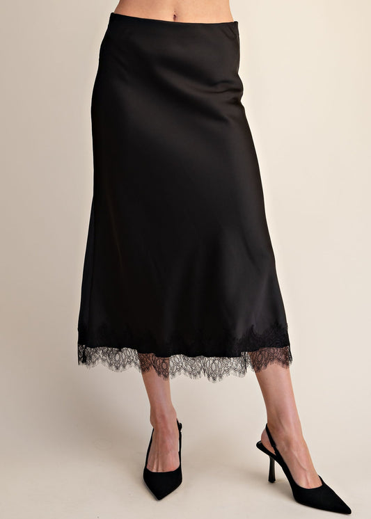 MEREDITH SKIRT - BLACK
