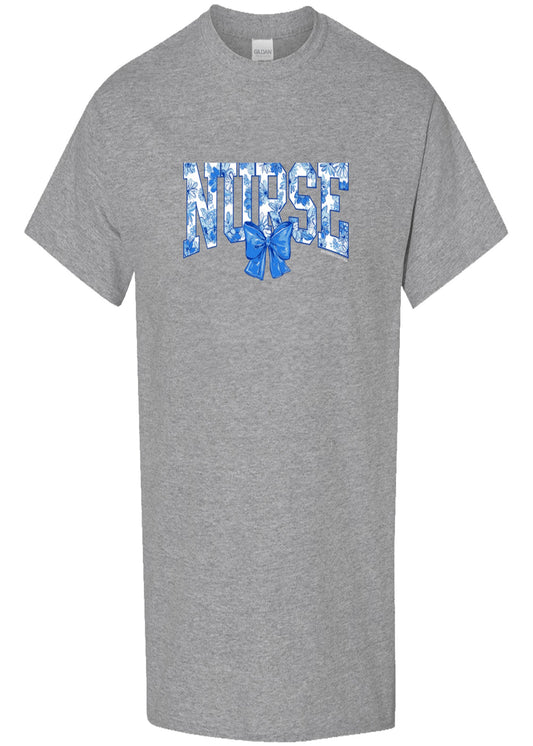 Nurse With Bow - Sport Grey
