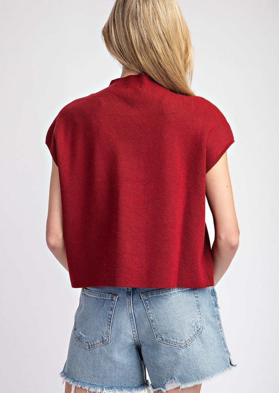 JUDY SWEATER TOP-MAROON