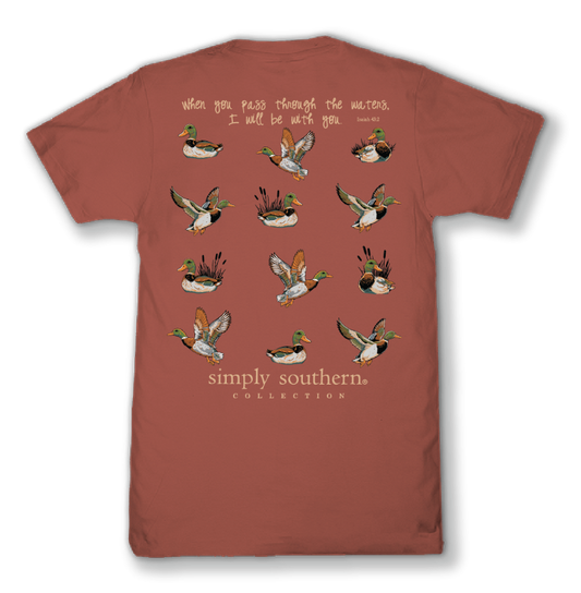 MALLARD T-SHIRT - RUST