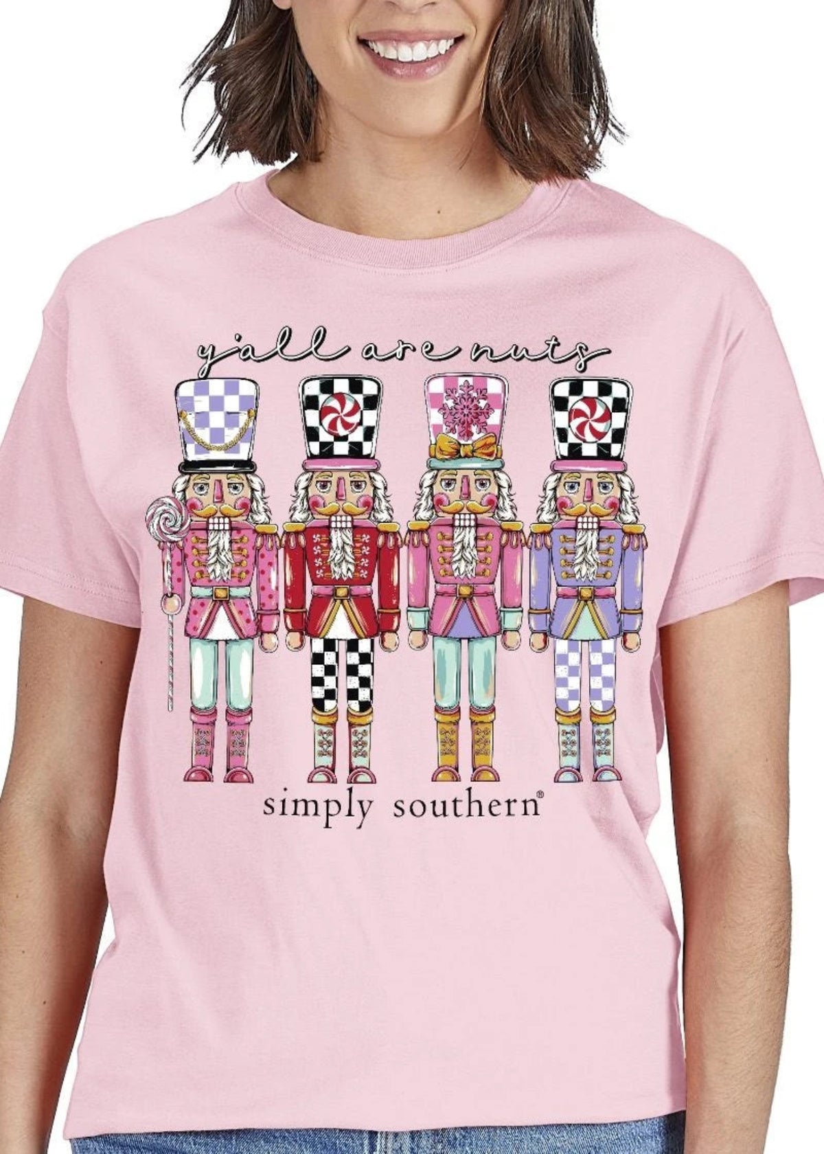NUTCRACKER TEE - PEONY