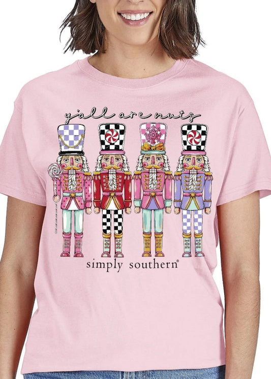 NUTCRACKER TEE - PEONY