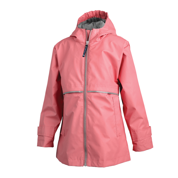 GIRLS NEW ENGLANDER RAIN JACKET