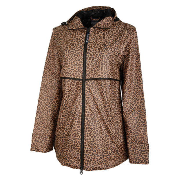 YOUTH ANIMAL PRINT NEW ENGLANDER RAIN JACKET